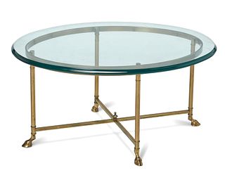 A Labarge Hollywood Regency cocktail table
