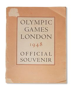 A 1948 London Olympics souvenir brochure