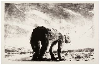 Gustavo Aceves (b. 1958), Untitled, 2010, Lithograph on thick wove paper, Image: 34.25" H x 45" W; Sheet: 37.375" H x 49.125" W
