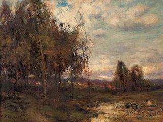 Charles Appel (American, 1857-1928)      Water Meadow