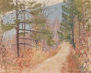 Joseph Eliot Enneking (American, 1881-1942)      Mountain Road
