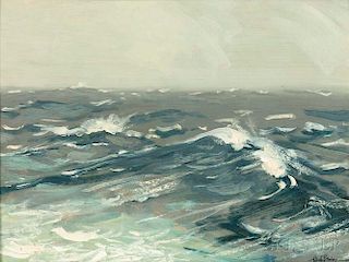 Hermann Dudley Murphy  (American, 1867-1945)      The Gulf Stream