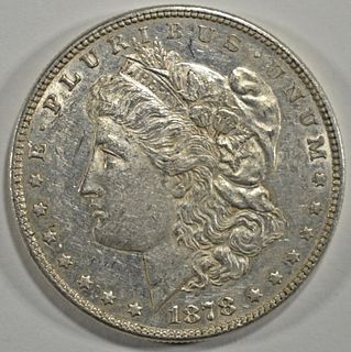 1878 7FT REV OF 78 MORGAN DOLLAR AU