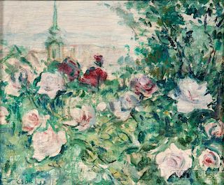 István Csók (Hungarian, 1865-1961)      Roses