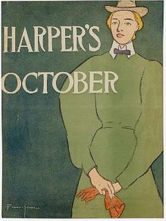 Edward Penfield - Harper's October 1896