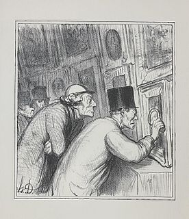 Honore Daumier - Taking a Close Look