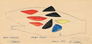 Alexander Calder (American, 1898-1976)      Aula Magna