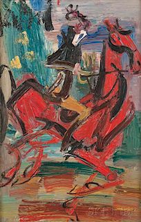 Gen Paul (French, 1895-1975)      Horse and Rider