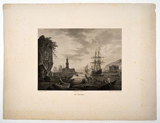 Francois-Nicolas-Barthelemy Dequevauviller (1745 - 1807), Le Phare