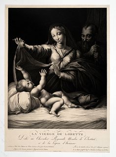 Joseph Theodore Richommel (1785 - 1849) La Vierge de Lorette, 1813
