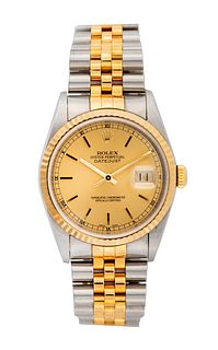 Rolex, Two-Tone Datejust Ref. 16233 New Old Stock 2000