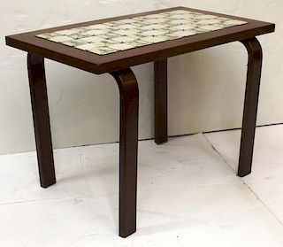 Danish Modern Tile-Top Table