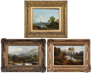Collection of Three British Paintings