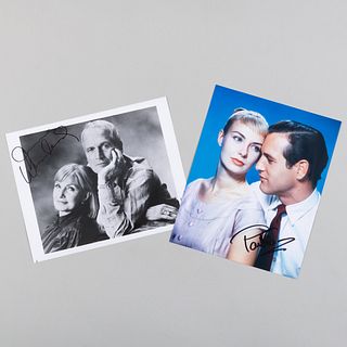 Joanne Woodward and Paul Newman: Two Photographs