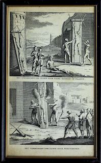 Three Engravings of Torture