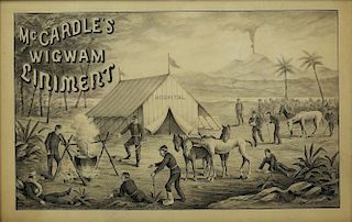 Early Advertisement during the Mexican American War
