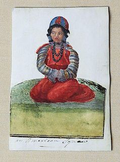 Native American Portraits from the French and Indian War by a British Officer