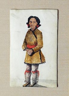 Native American Portraits from the French and Indian War by a British Officer