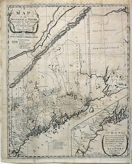 The first map of Maine that had any claim to completeness and accuracy