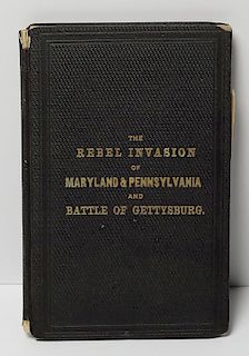 Rare book on American Civil War and Gettysburg