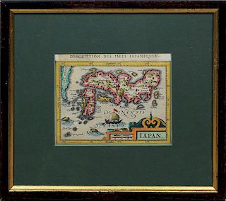 Two Miniature Engraved Island Maps