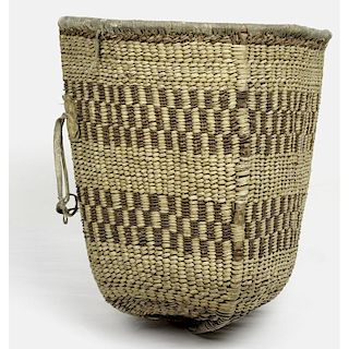 Mescalero Apache Burden Basket Deaccessioned from a Private New York State Historical Society