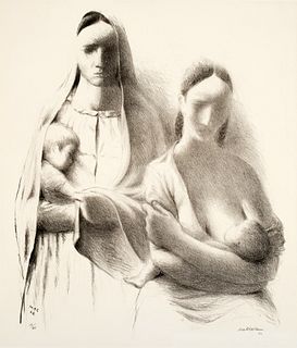 John Ward McClellan (1908-1986), Motherhood, 1962