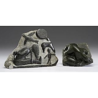 Greenland Eskimo and Inuit Stone Sculptures