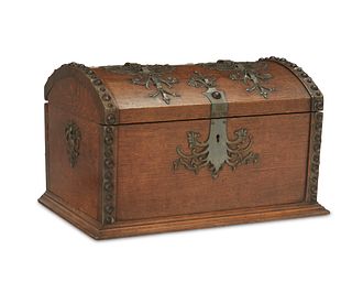 A Continental dowry chest