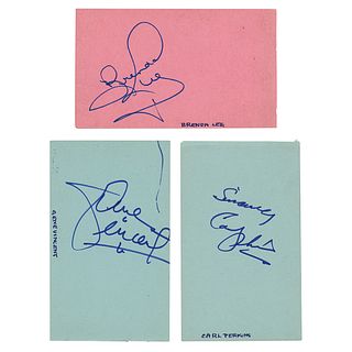 Rock and Roll: Lee, Perkins, and Vincent Signatures