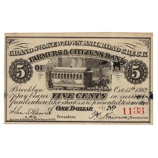 Civil War: Five-Cent Banknote