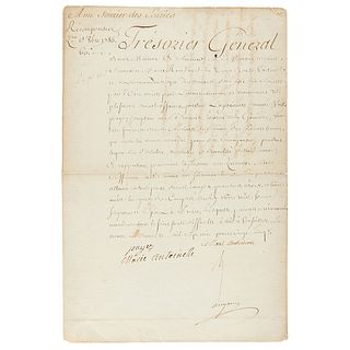 Marie Antoinette Document Signed