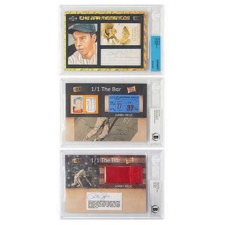 Baseball Legends (14) Autograph and Relic Cards