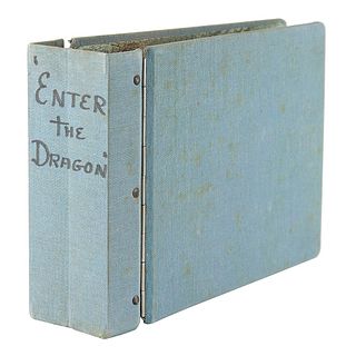 Bruce Lee: Enter the Dragon Keybook Photograph Binder (80+)