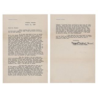 Margaret Mitchell Typed Letter Signed on Gone With the Wind