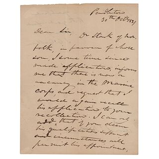 John C. Calhoun Autograph Letter Signed