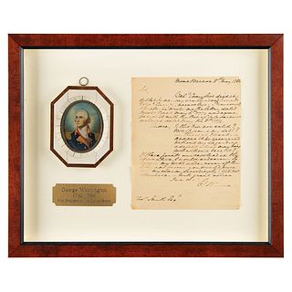 George Washington Autograph Letter Signed on Debt