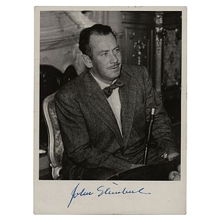 John Steinbeck Signed Photograph