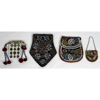 Northeastern Beaded Pouches