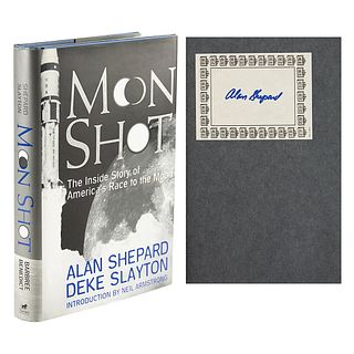Alan Shepard Signed Book - Moon Shot