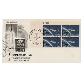 Gus Grissom Signed First Day Cover