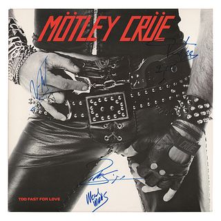 Motley Crue Signed Album