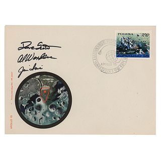 Apollo 15 (3) Signed Commemorative Covers