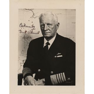Chester Nimitz Signed Photograph