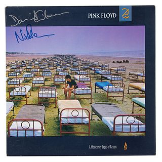 Pink Floyd: David Gilmour and Nick Mason Signed Album