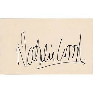 Natalie Wood Signature