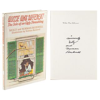 Norman Rockwell Signed Book