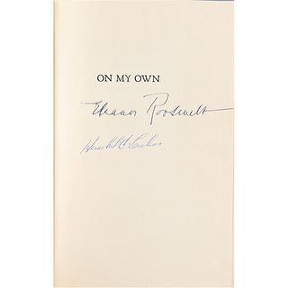 Eleanor Roosevelt Signed Book