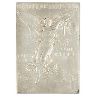 Paris 1900 Olympics Silver Winner&#39;s Medal for &#39;Concours D&#39;Automobilies&#39;