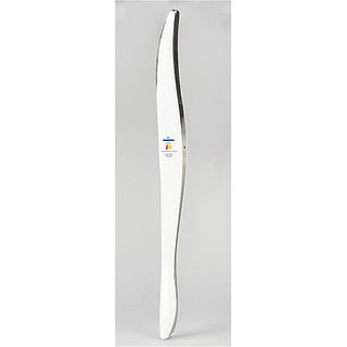 Vancouver 2010 Winter Olympics Torch - From the Collection of IOC Member James Worrall
